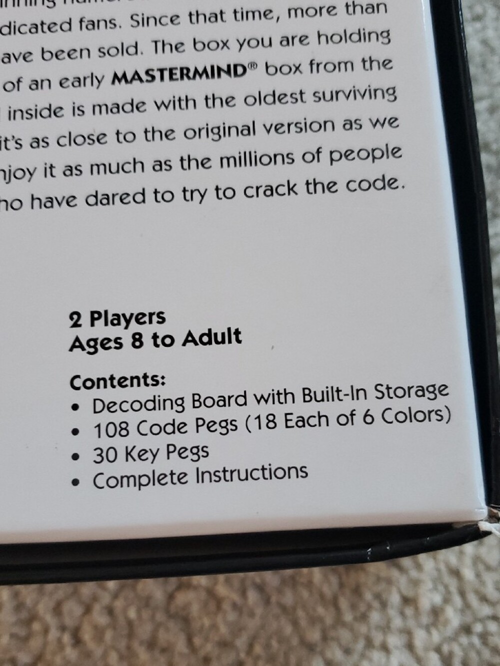 Mastermind Strategy Game - Picture 4 of 5